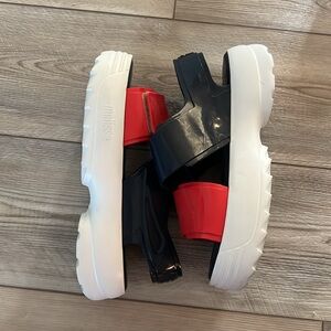 Melissa x Fila platforms